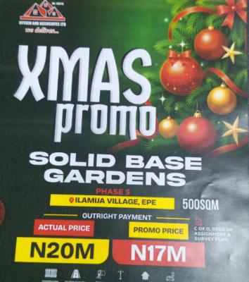 100% Dryland with C of O, Ilamija, Ibeju Lekki, Lagos, Residential Land for Sale