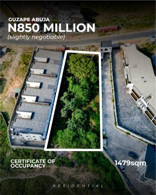 1479sqm Residential, Guzape District, Abuja, Residential Land for Sale