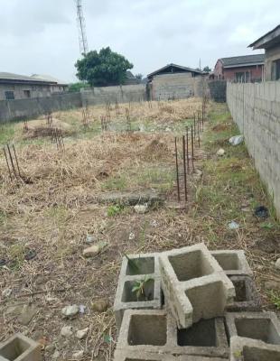 Half Plot of Land with Raft Foundation, Alapere, Ketu, Lagos, Residential Land for Sale