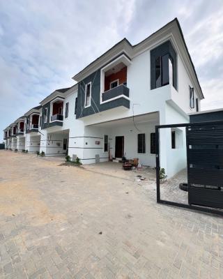 Lovely 4 Bedroom Terrace Duplex with Bq, Ikota, Lekki, Lagos, Terraced Duplex for Rent