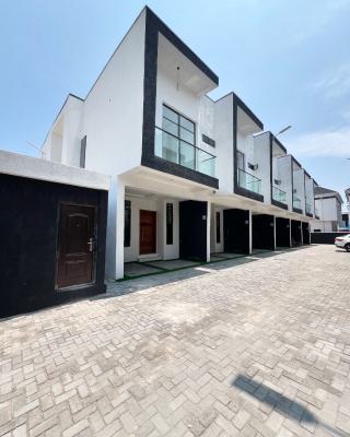 Lovely 3 Bedroom Terrace Duplex with Bq, Ikota, Lekki, Lagos, Terraced Duplex for Rent