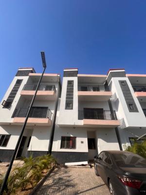 Beautifully Crafted 4 Bedroom Terraced Duplex with an Attached Bq, Life Camp, Abuja, Terraced Duplex for Sale