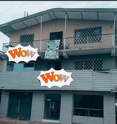 Convertible 2-storey Building Directly Facing The Main Road, Fakunle Area, Osogbo, Osun, Plaza / Complex / Mall for Sale