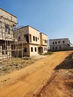 Spacious 4-bedroom Semi-detached Duplex (carcass Stage) in Prime Apo, Apo Primary, Apo, Abuja, Semi-detached Duplex for Sale