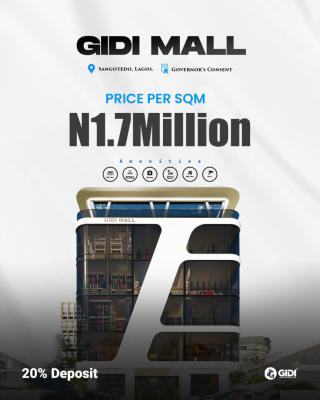 Gidi Mall_ All Business, One Address, By The Patron Hotel, Sangotedo, Lekki Expressway, Lekki, Lagos, Plaza / Complex / Mall for Sale