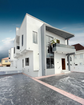 Modern Design 4 Bedroom Fully Detached Duplex with Swimming Pool, Crown Estate By Novare Mall Shoprite, Sangotedo, Ajah, Lagos, Detached Duplex for Sale
