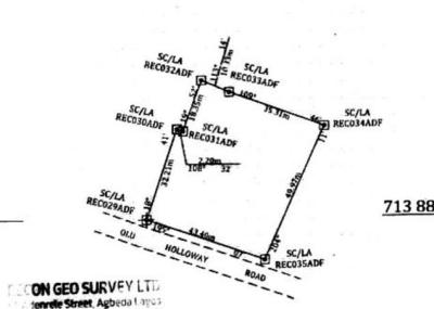 2225 Sqm of Land, Olu Holloway ( Temple) Steet, Ikoyi, Lagos, Land for Sale