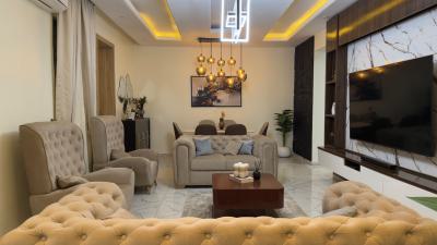 Luxury Furnished 4 Bedroom, Secured Estate,off Ogombo Road By Abraham Adesanya, Ajah, Lagos, Terraced Duplex for Rent