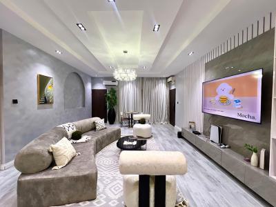 Beautiful and Spacious 3 Bedroom Apartment with Pool, Lekki Phase 1, Lekki, Lagos, Flat / Apartment Short Let