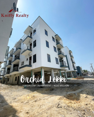 3 Bedroom Apartment, Orchid, Lekki, Lagos, Block of Flats for Sale