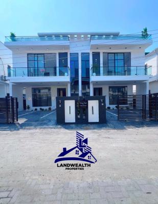 Luxury 4 Bedroom Semi Detached Duplex with Bq, Secure Estate at Ikota Lekki, Ikota, Lekki, Lagos, Semi-detached Duplex for Sale