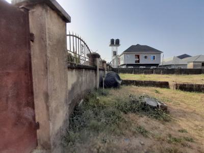 750sqm Fenced and Gated Plot with Solid 6-bedroom Foundation + Bq, Arab Rd, Kubwa, Abuja, Residential Land for Sale