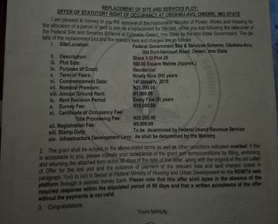 Residential Land, Federal Government Site & Services Scheme, Old Port-harcourt Road, Owerri Municipal, Imo, Residential Land for Sale