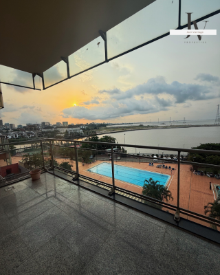Premium 3-bed Waterfront Apartment + Bq --- Banana Island, Banana Island, Ikoyi, Lagos, Flat / Apartment for Rent