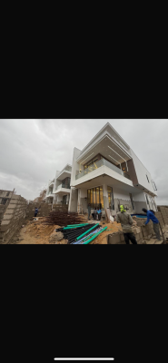 Brand New 4 Bedroom Fully Detached Duplex with Bq for Distress, Lekki Palm City/captain Court Estate, Ajah, Lagos, Detached Duplex for Sale