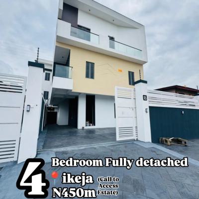 4 Bed+bq450m Ikeja    Stunningly Built 4 Bedroom Full, Ikeja Gra, Ikeja, Lagos, House for Sale