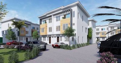 Newly Developed Estate with 40 Units of 4-bedroom Terraced Houses, Near Grammar School, Ojodu Berger, Ojodu, Lagos, Terraced Duplex for Sale