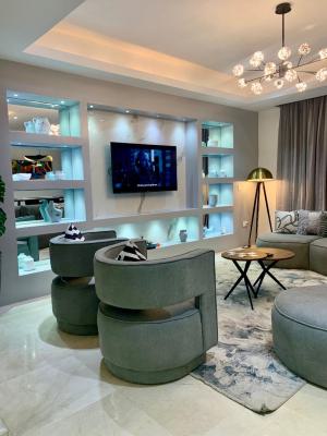 Posh 2 Bed + Snooker, Ps4 & Massive Balconies - Bed of Roses, Lekki Phase 1, Lekki, Lagos, Flat / Apartment Short Let