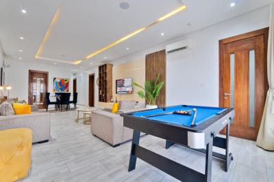 Luxury New 1bedroom with Ps5 -big Mirror -board Games - Balcony, Lekki Phase 1, Lekki, Lagos, Flat / Apartment Short Let