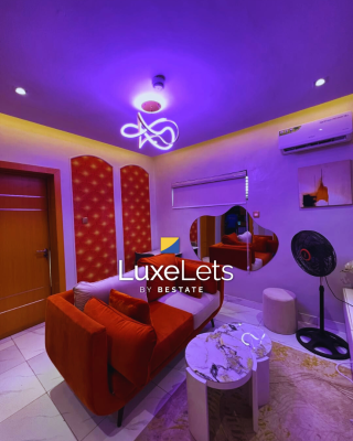 Premium Furnished 1-bedroom Getaway, Surulere, Lagos, Flat / Apartment Short Let