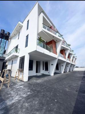 Contemporary 4 Bedroom Terrace Duplex with a Room Bq, Ikate, Lekki, Lagos, Terraced Duplex for Sale