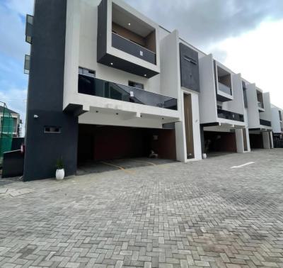 Well Finished Serviced 4 Bedroom Terrace with a Room Bq, Ikate Elegushi, Lekki, Lagos, Terraced Duplex for Sale
