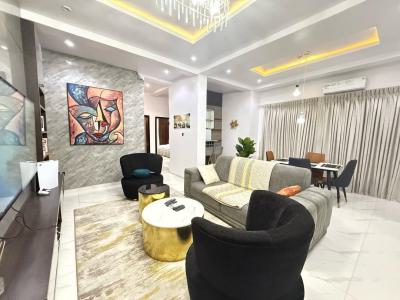 Newly Built, Furnished 2 Bedroom Apartment Suitable for Airbnb, Lekki Phase 1, Lekki, Lagos, Flat / Apartment for Rent