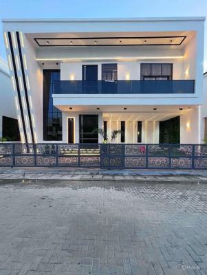 Contemporary 5 Bedroom Detached Duplex with Swimming Pool and Bq, 2nd Toll Gate, Lekki, Lagos, Detached Duplex for Sale