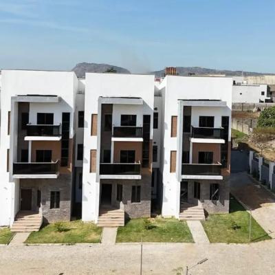 Newly Built 4 Bedroom Terrace Duplex with Bq, Life Camp, Abuja, Terraced Duplex for Sale