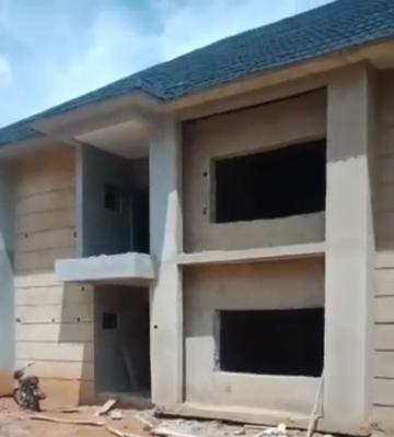 Semi Finished 4 Bedroom Terrace, Abacha Barracks, Asokoro District, Abuja, Terraced Duplex for Sale
