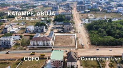 3142sqm of Commercial Use Land  at Katampe Main O, Katampe Main, Katampe, Abuja, Residential Land for Sale