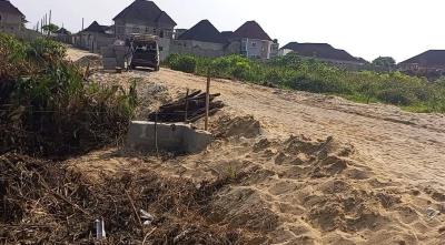 C of O Land in Sangotedo Walkable Distance From Shoprite Novare Mall, Two Plots of Land Directly Facing The Tarred Road, Ajah, Lagos, Commercial Land for Sale