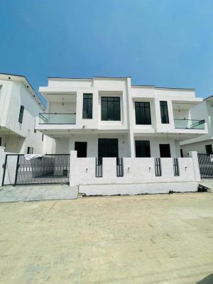 4 Bedroom Semi Detached Duplex with Bq, Exquisitely Built Home with Bq in a Secured Estate, Lekki Phase 2, Lekki, Lagos, Semi-detached Duplex for Sale