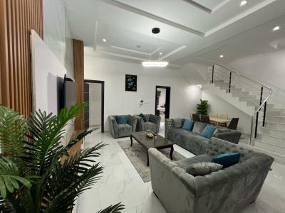 Clean 4bedroom Apartment Before Lbs, Ajah, Ogombo, Ajah, Lagos, Detached Duplex Short Let