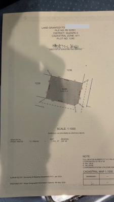 2152sqm Land, Guzape 2, Guzape District, Abuja, Residential Land for Sale