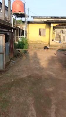 716 Sqm of Land with Existing 4-bedroom Flat, Ekoro Junction, Abule Egba, Agege, Lagos, Detached Bungalow for Sale