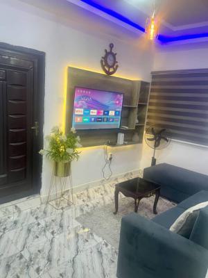 Very Decent Nice Sharp Fully Furnished Miniflat at Adeniyi Jones Ikeja, in Secured Area of Adeniyi Jones Ikeja, Adeniyi Jones, Ikeja, Lagos, Mini Flat (room and Parlour) for Rent