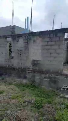 3brm Fully Detached Carcass Sitting Approximately on a Plot of Land, Ogombo Ajah Lekki, Ajah, Lagos, Detached Duplex for Sale