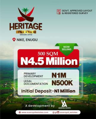 Looking for a Calm City That Still Gives Big Return-on-investment Ener, Abakpa Nike, Enugu, Enugu, Mixed-use Land for Sale