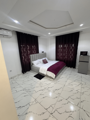 Sophisticated Tsa Katampe Tulip Studio Apartment, Greenlane Street, Festrut Estate, Katampe, Abuja, Flat / Apartment Short Let