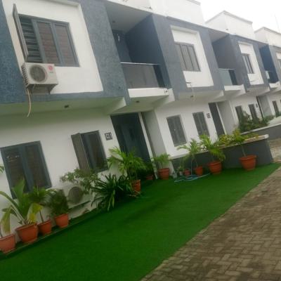 Well Structured Brand New Buid 3bedrooms Terece Duplex  120m a, Abraham Adesanya Round About, Ajah, Lagos, Terraced Duplex for Sale