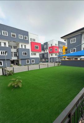 New Standard Ensuit 3 Bedroom Terrace House with Bq/ Swimming Pool, Ikate, Lekki, Lagos, Terraced Duplex for Rent