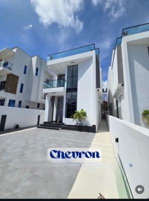 Exquisite and Spacious 5-bedroom Detached Duplex with Bq,, Chevron, Lekki, Lagos, Detached Duplex for Sale