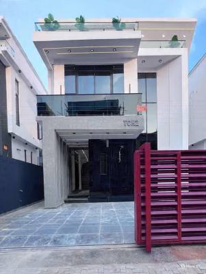 Contemporary 5 Bedroom Detached Duplex with Swimming Pool and Bq, Chevron, Lekki, Lagos, Detached Duplex for Sale