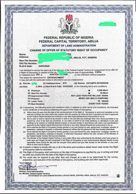 2.3 Heactares Land Katampe Extension, Katampe Extension, Katampe, Abuja, Mixed-use Land for Sale