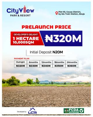 Most Affordable Fcda Approved C of O Land in a Stunning Estate, By Airport Road, Close to Idu Train Station in Gousa District, Idu Industrial, Abuja, Land for Sale
