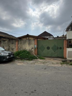 a Buy & Rebuild Bungalow in a Well Interlocked Street and Good Locatio, Adeniran Ogunsanya, Surulere, Lagos, Detached Bungalow for Sale
