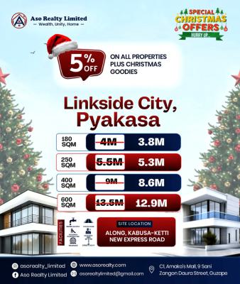 Land, Linkside Estate, Pyakasa, Pyakasa, Lugbe District, Abuja, Residential Land for Sale