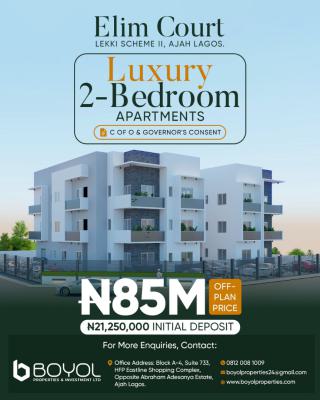 2 Bedroom Luxurious Apartment, Off Ogombo Road Ajah, Lekki Phase 2, Lekki, Lagos, Flat / Apartment for Sale