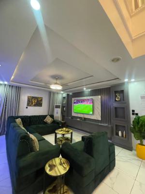 Spacious 5-bedrooms Self-compound Duplex Home Prepped, Ikate Elegushi, Lekki, Lagos, Semi-detached Duplex Short Let